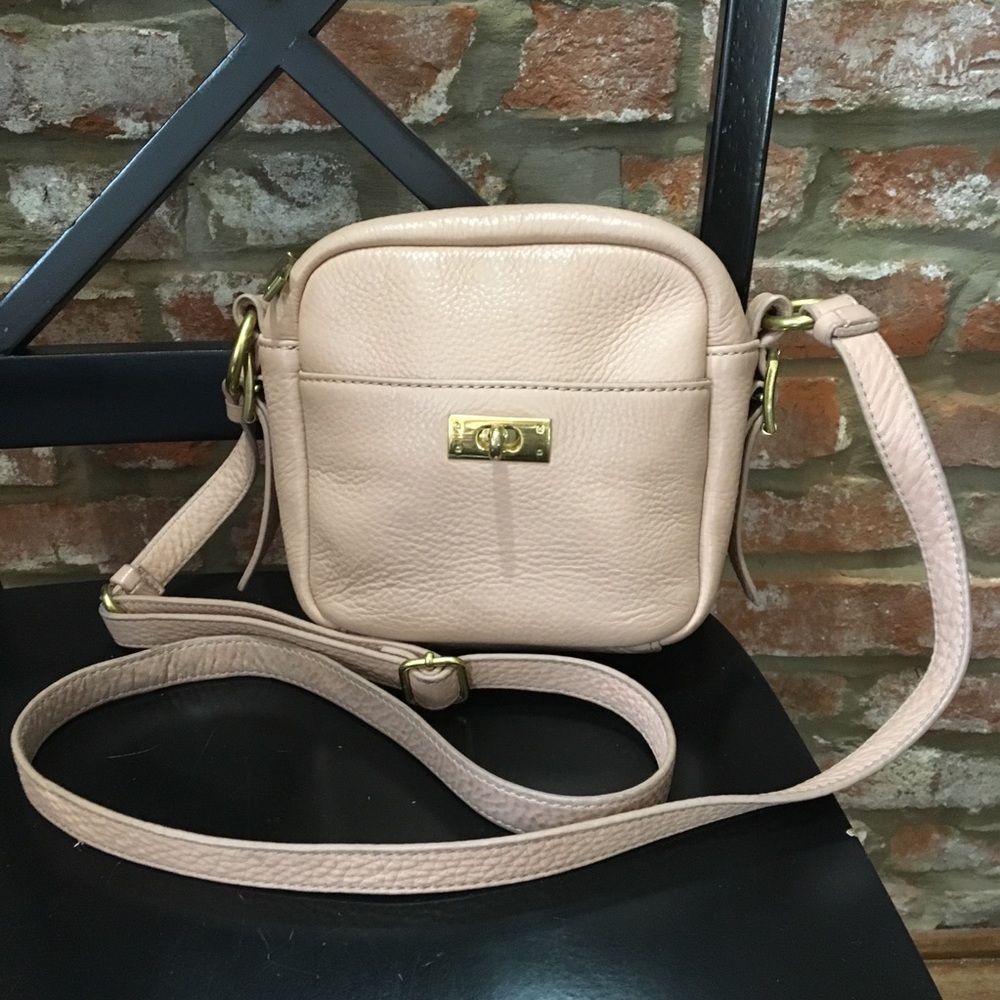 Leather J Crew handbag